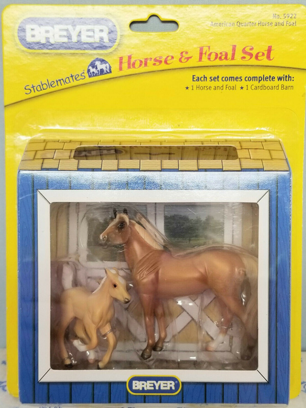 Horse And Foal Set American Quarter Horses | Breyer Value Guide