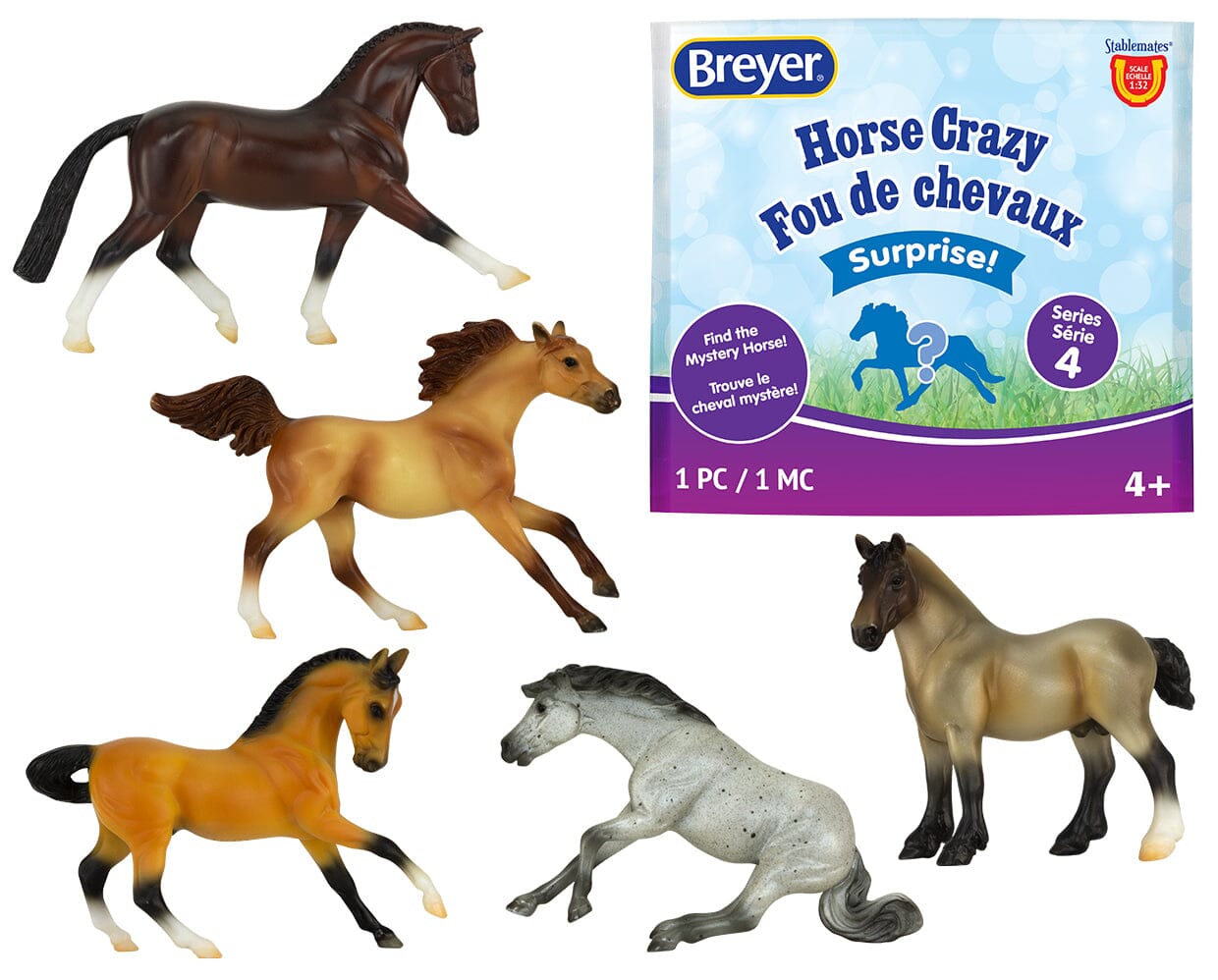 Horse Crazy Surprise – Fou de chevaux – Series 4 | Breyer Value Guide